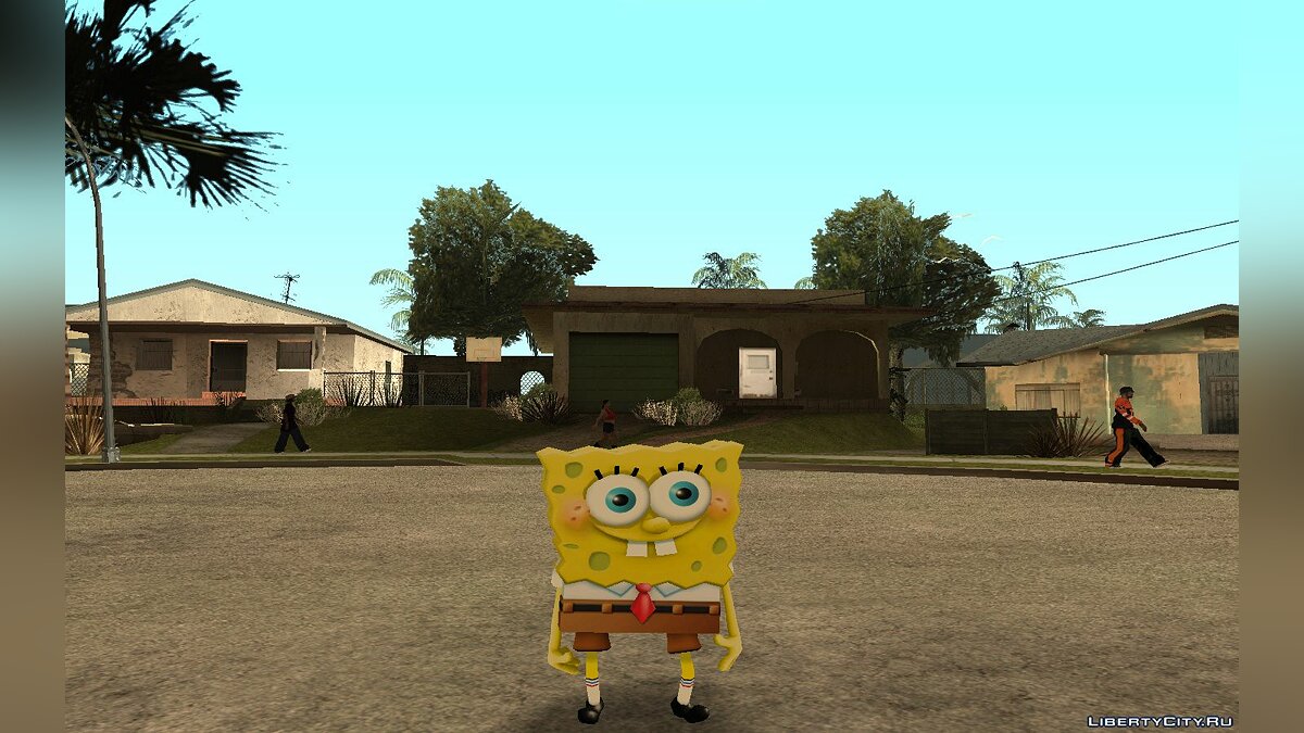 Скачать Sponge Bob from Nick Racers Revolution для GTA San Andreas