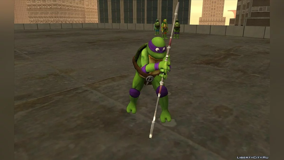 TMNT classic (Классические Черепашки-ниндзя) / GTA San Andreas