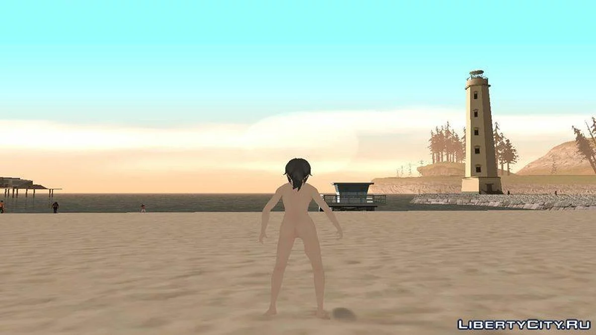 Yandere Simulator: Yandere Nude / GTA San Andreas