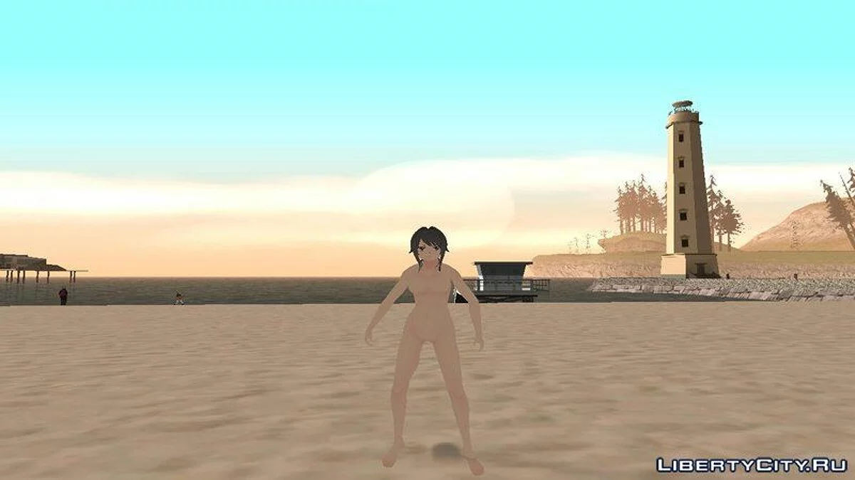 Yandere Simulator: Yandere Nude / GTA San Andreas