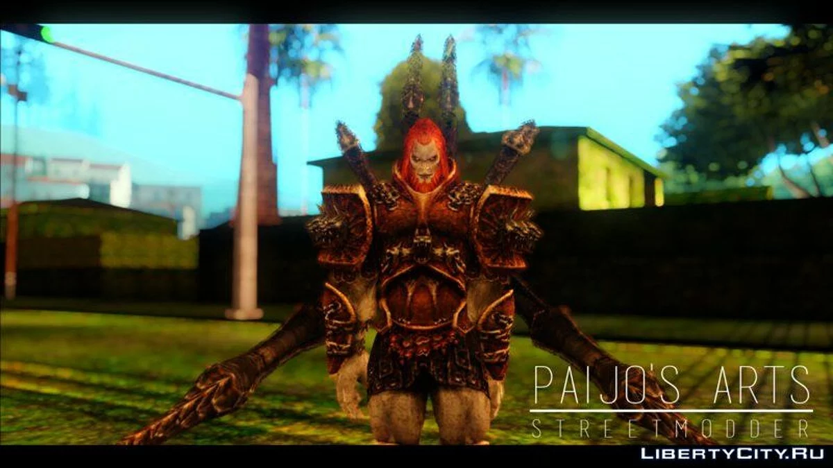 Ares Fro God Of War / GTA San Andreas