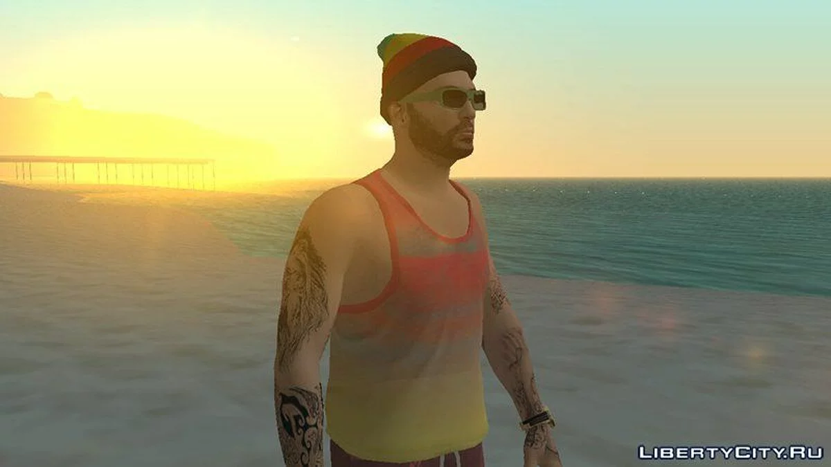 Beach Skin GTA V Online / GTA San Andreas