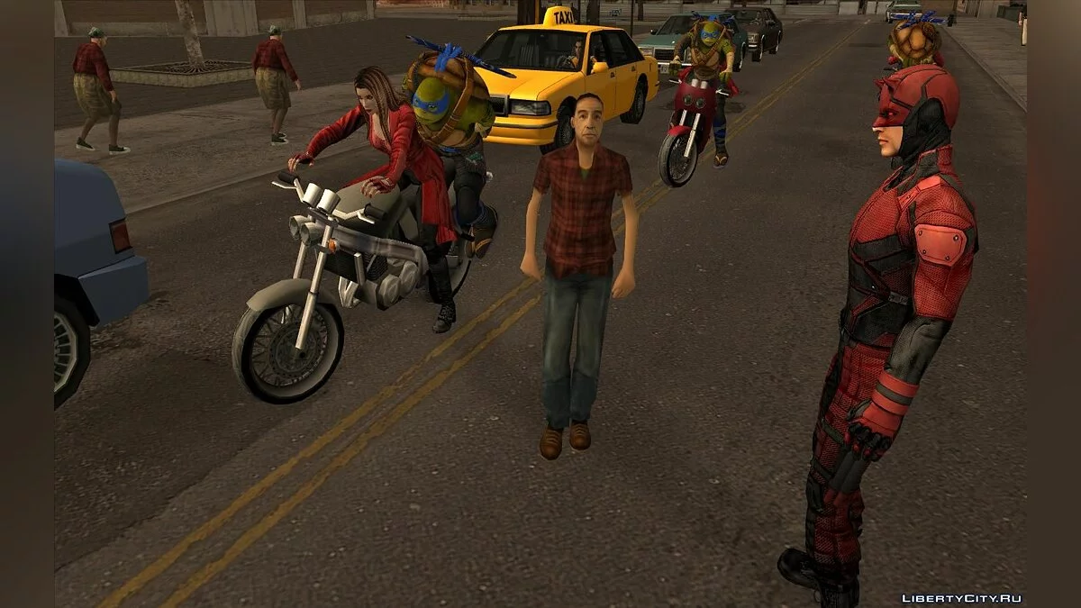 Daredevil Netflix (Сорвиголова Нетфликс) / GTA San Andreas