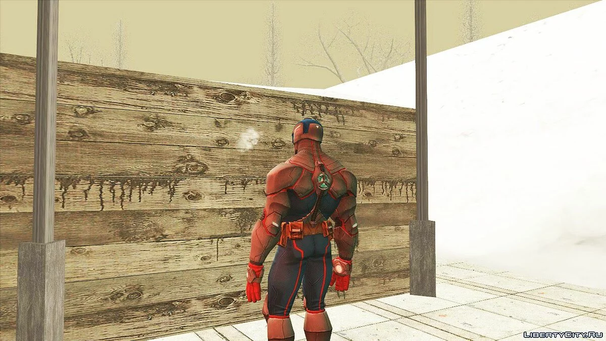 Гражданский воин из игры Marvel Contest of Champions / GTA San Andreas
