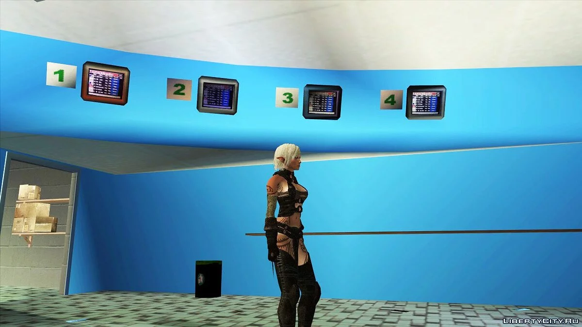 Элара из игры Hunted: The Demon's Forge / GTA San Andreas