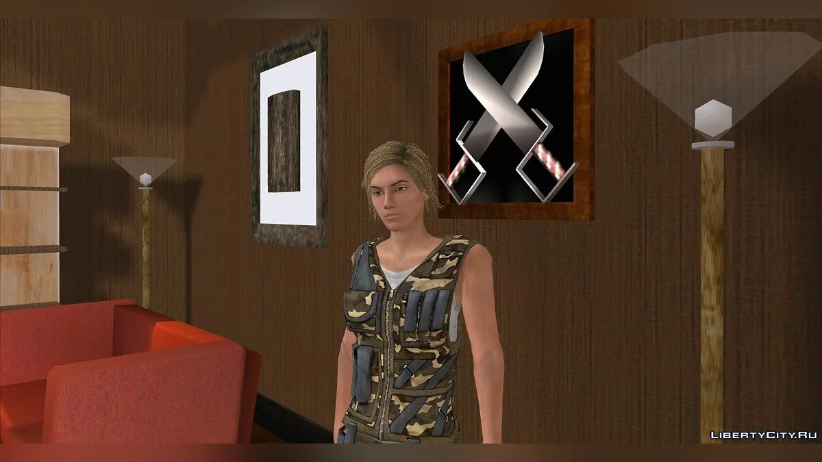 Maria Kane From Just Cause 2 / GTA San Andreas