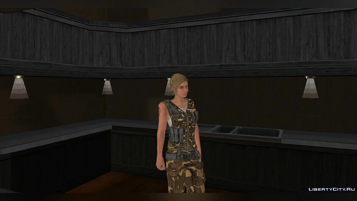 Maria Kane From Just Cause 2 / GTA San Andreas