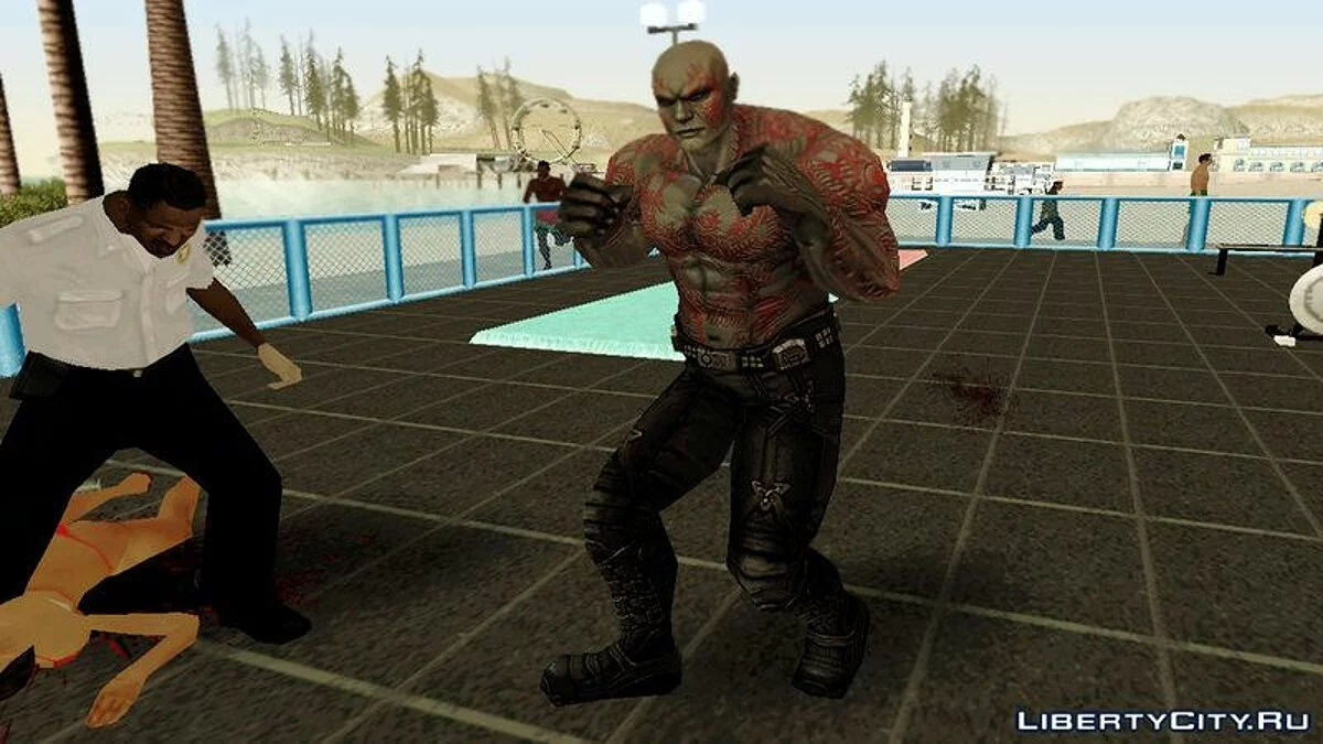 Marvel Future Fight - Drax / GTA San Andreas