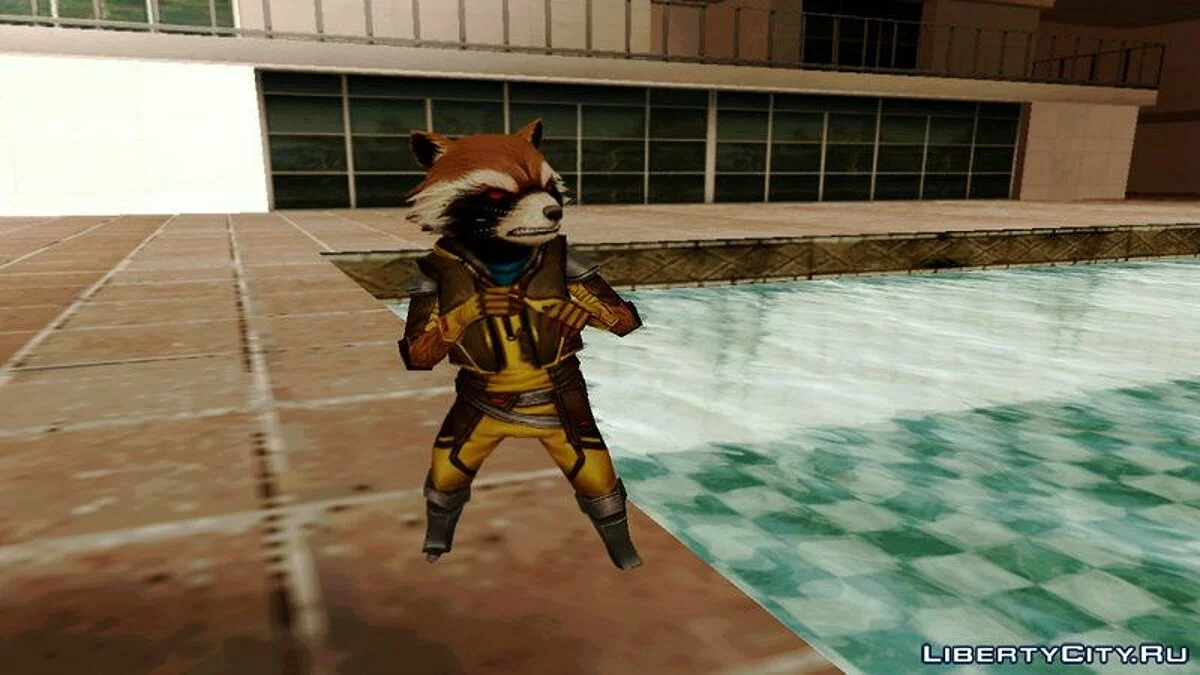Marvel Future Fight - Rocket Raccon (ANAD) / GTA San Andreas