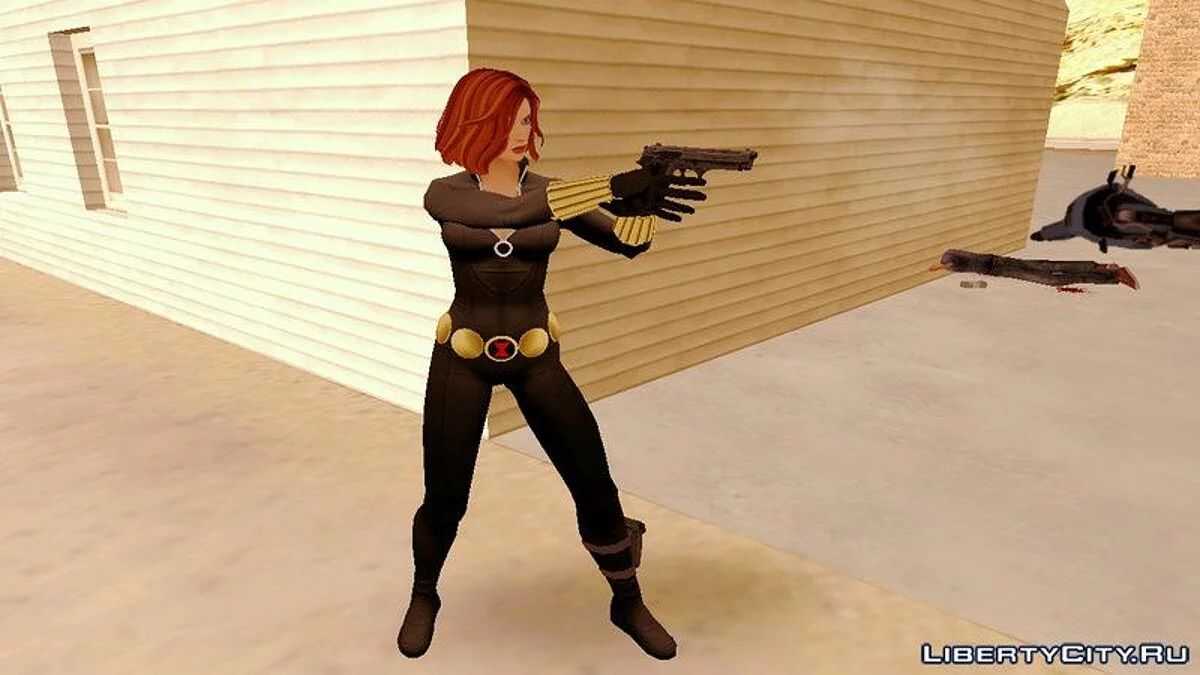Marvel Heroes - Black Widow (Visual Update) / GTA San Andreas