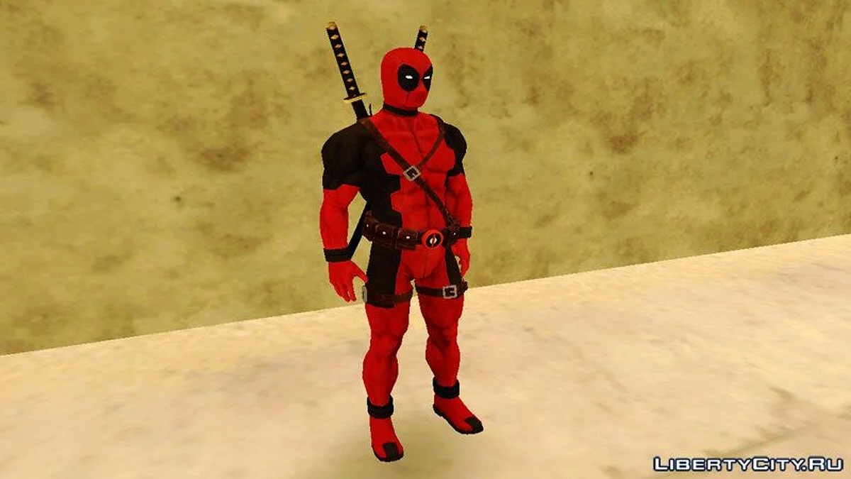 Marvel Heroes - Deadpool (Visual Update) / GTA San Andreas