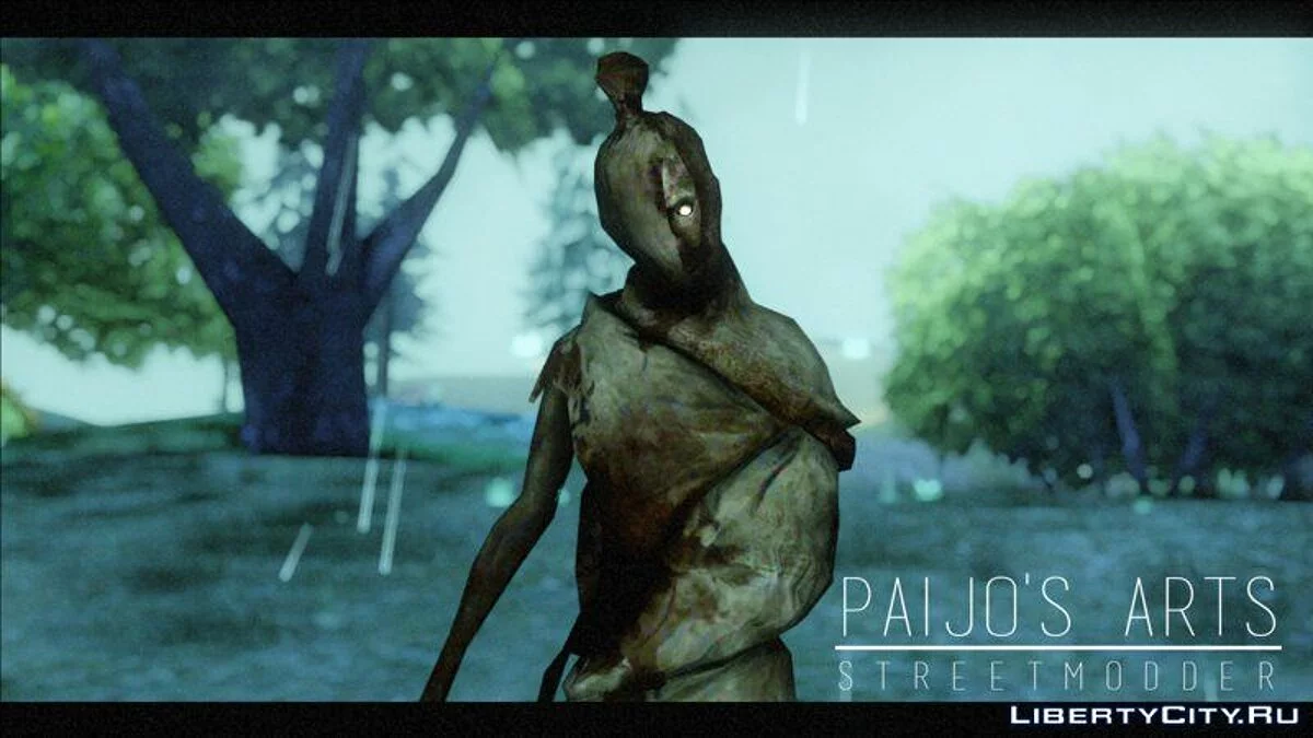 Pocong from Dreadout (texture bug fixed) / GTA San Andreas