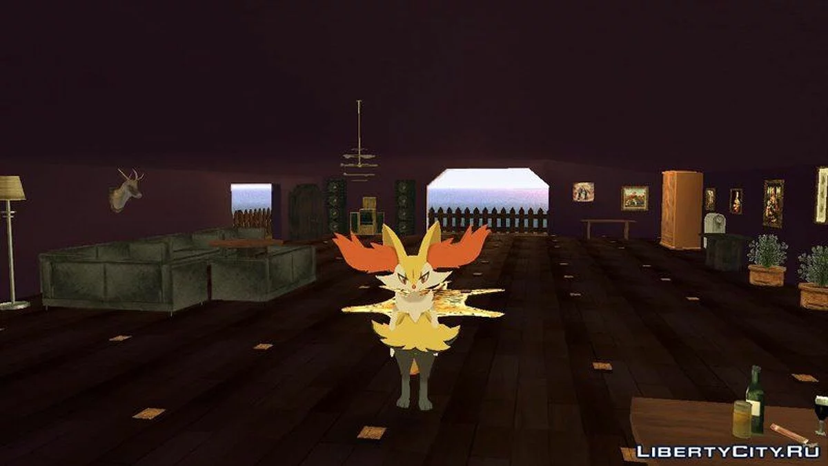 Pokémon X/Y - Braixen / GTA San Andreas