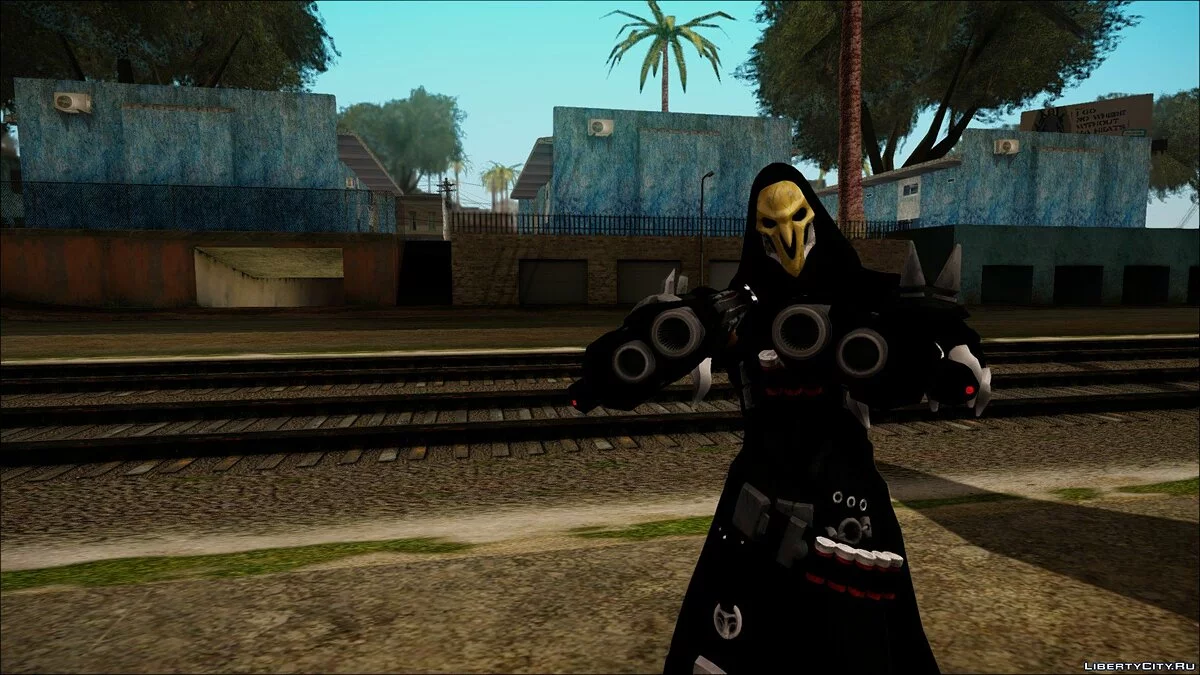 Reaper from Overwatch / GTA San Andreas