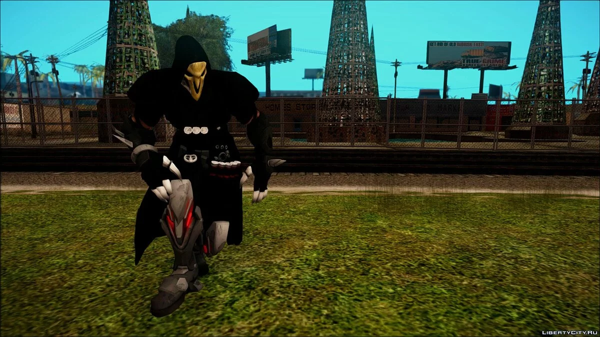 Reaper from Overwatch / GTA San Andreas
