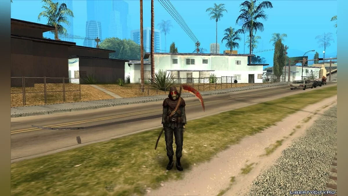 Resident Evil: The Mercenaries - Hunk(Mr Death) / GTA San Andreas