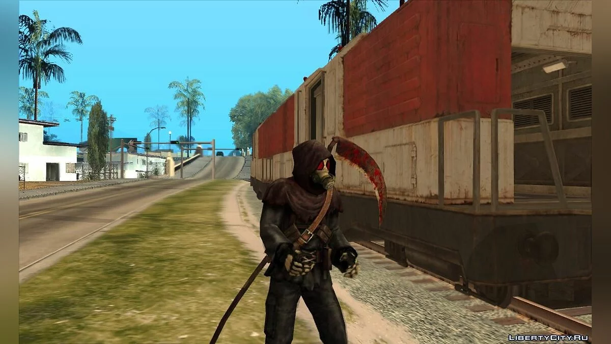 Resident Evil: The Mercenaries - Hunk(Mr Death) / GTA San Andreas