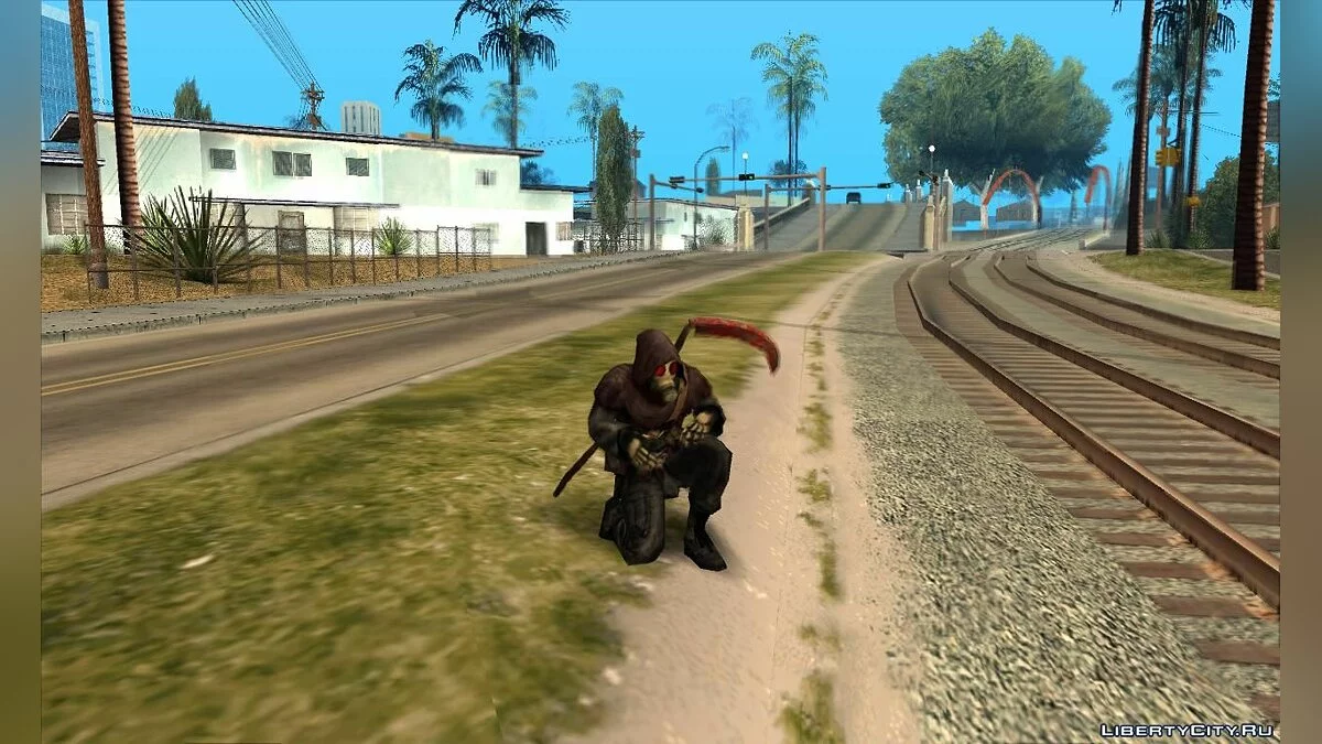 Resident Evil: The Mercenaries - Hunk(Mr Death) / GTA San Andreas