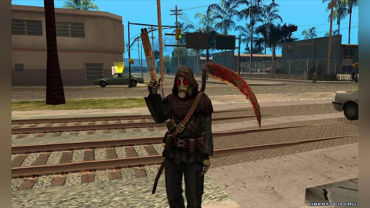 Resident Evil: The Mercenaries - Hunk(Mr Death) / GTA San Andreas