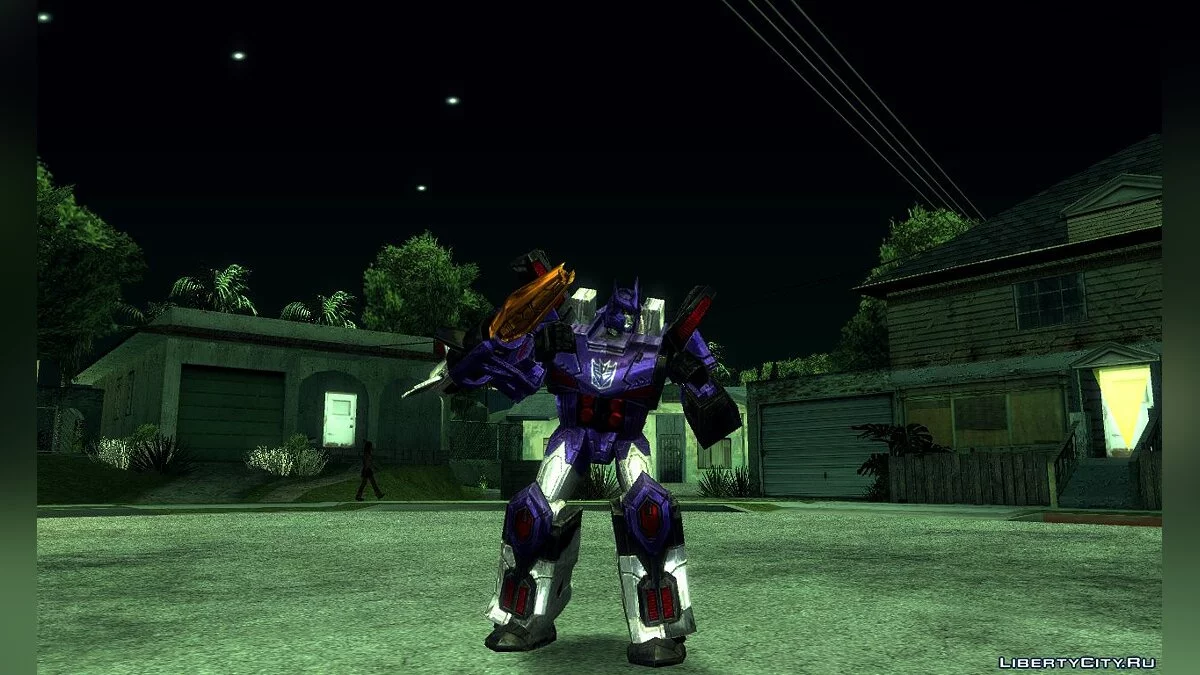 Родимус и Гальватрон из TRANSFORMERS: Earth Wars / GTA San Andreas
