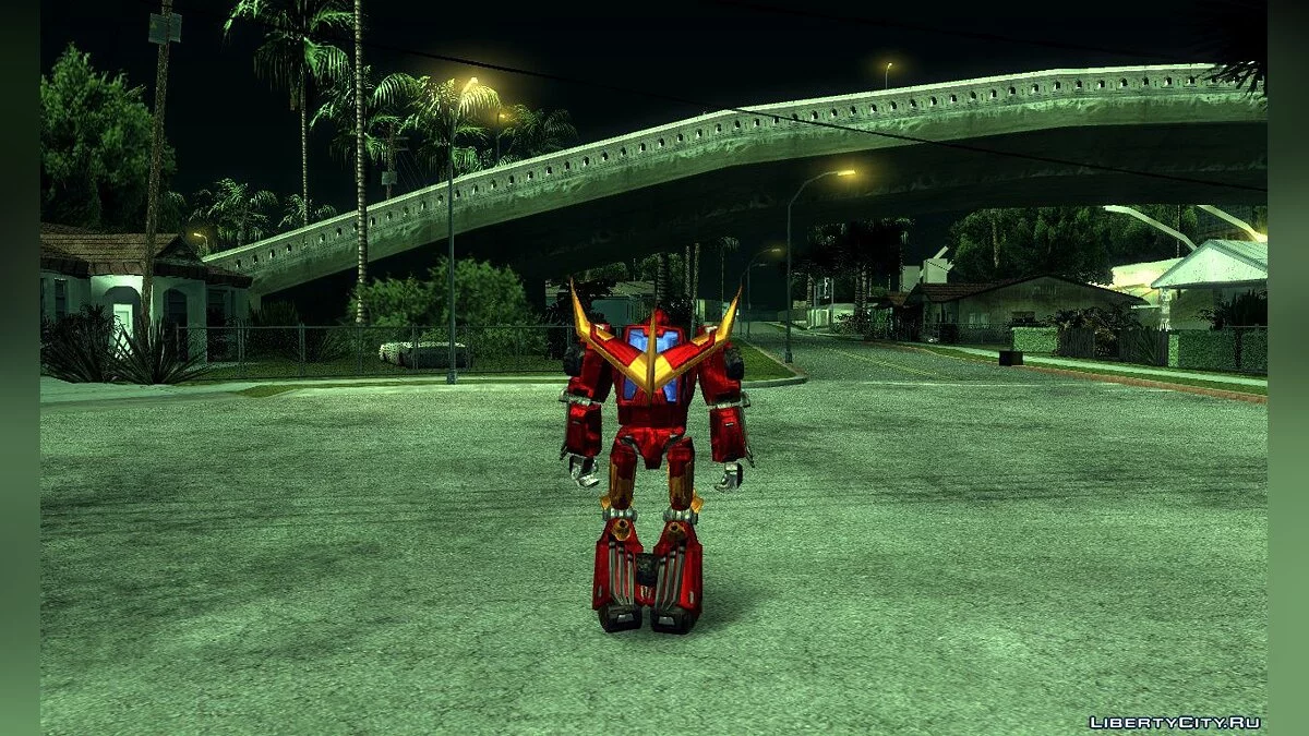 Родимус и Гальватрон из TRANSFORMERS: Earth Wars / GTA San Andreas