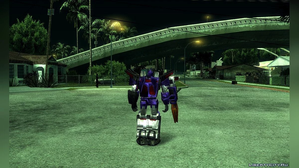 Родимус и Гальватрон из TRANSFORMERS: Earth Wars / GTA San Andreas
