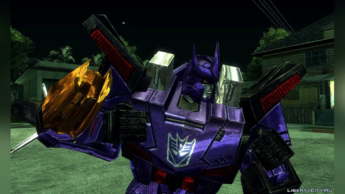 Родимус и Гальватрон из TRANSFORMERS: Earth Wars / GTA San Andreas