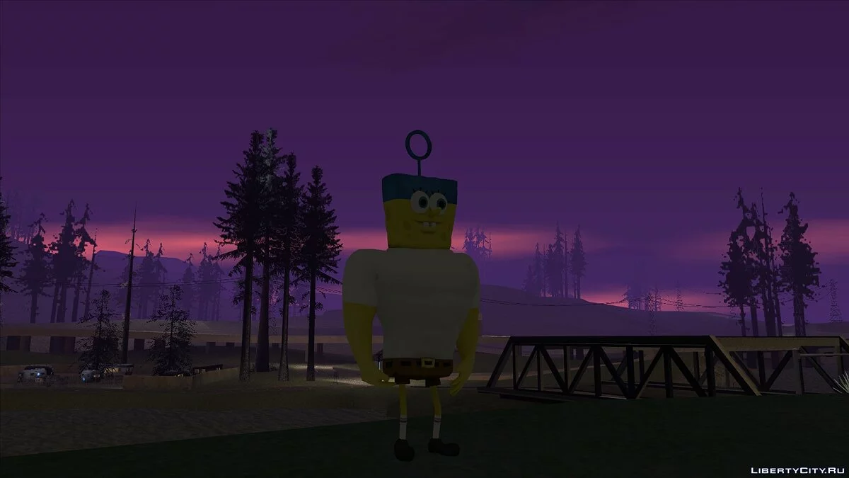 Sponge Bob 2015 HD v2 / GTA San Andreas