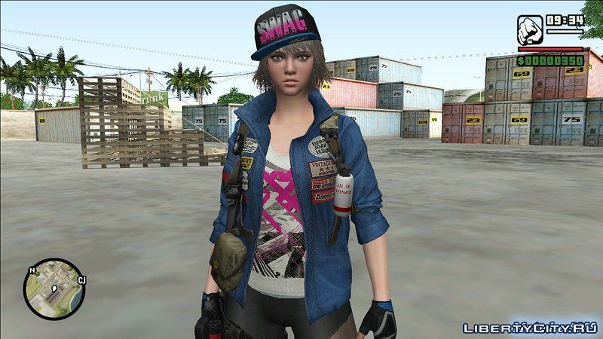 Замена swaggirl.txd в GTA San Andreas (1 файл) / Файлы отсортированы по  скачиваниям в порядке возрастания