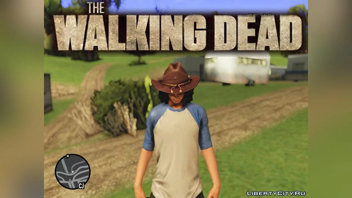 Carl Grimes TWD SA / GTA San Andreas