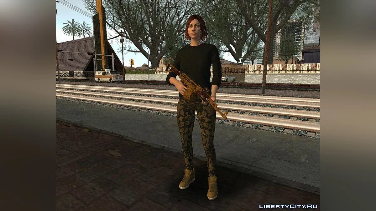 GTA Online Skin female #2 / GTA San Andreas