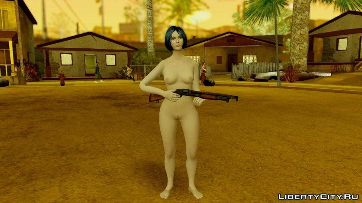 Halo 4 Cortana (Human) Nude / GTA San Andreas