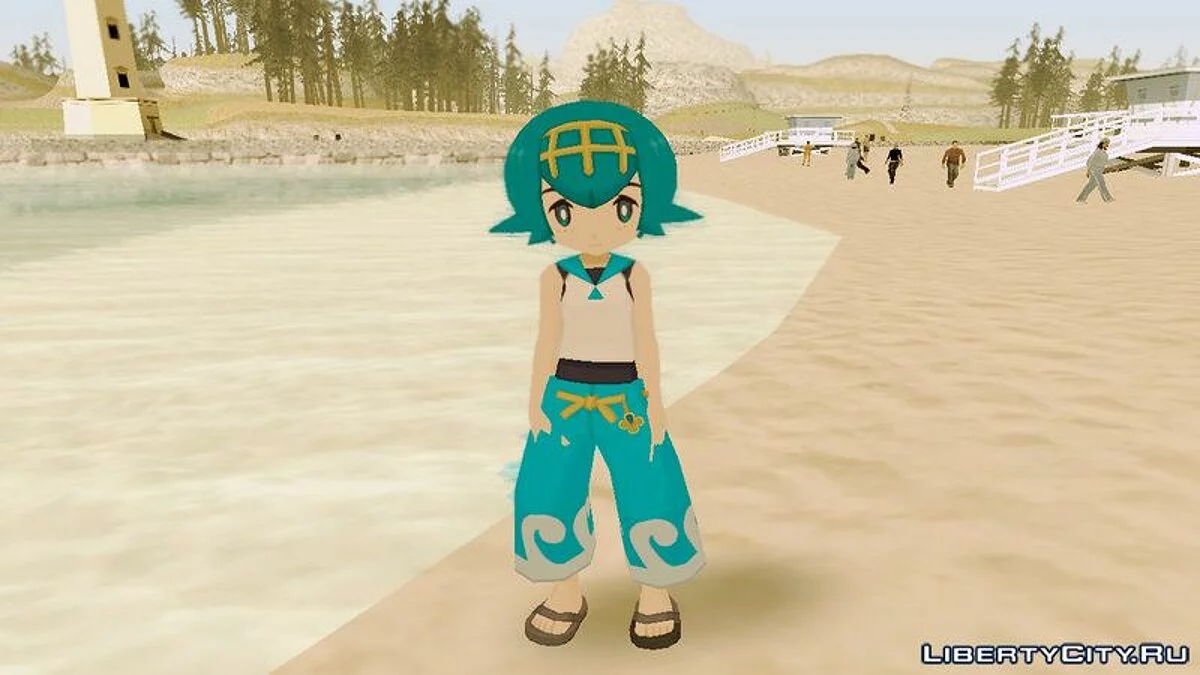 Pokémon Sun/Moon - Lana / GTA San Andreas