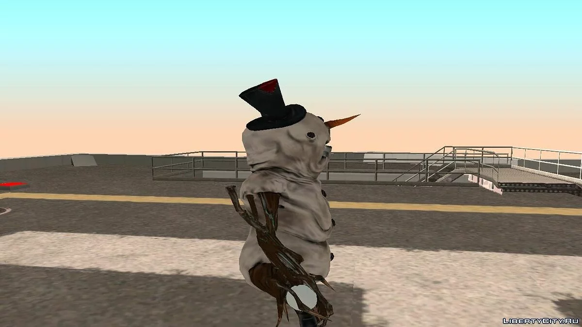 Snowman Zombie / GTA San Andreas