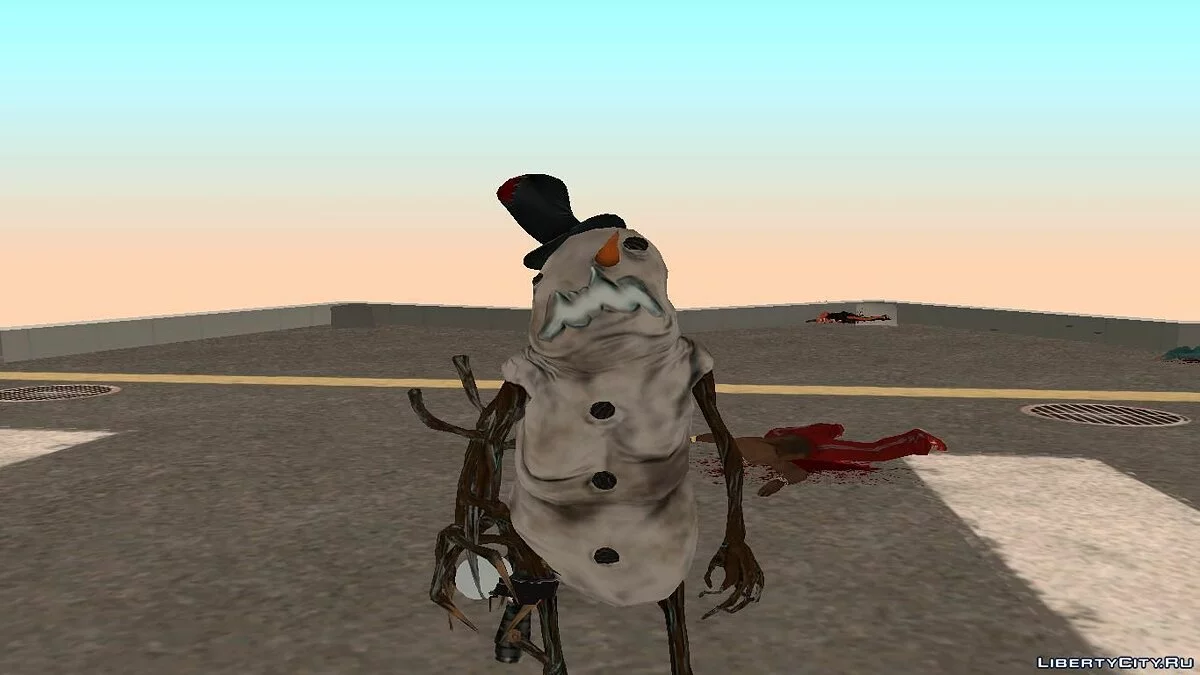 Snowman Zombie / GTA San Andreas