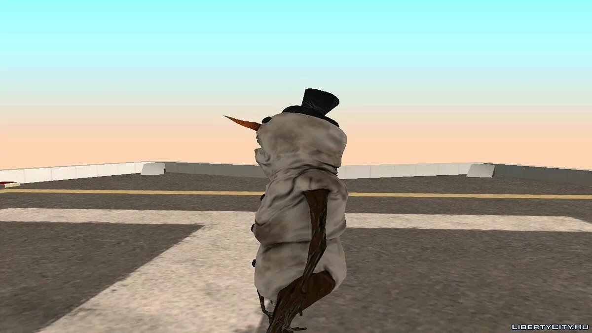 Snowman Zombie / GTA San Andreas