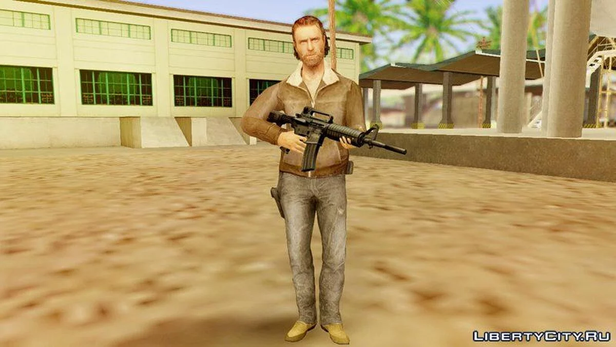 The Walking Dead No Man's Land Rick / GTA San Andreas