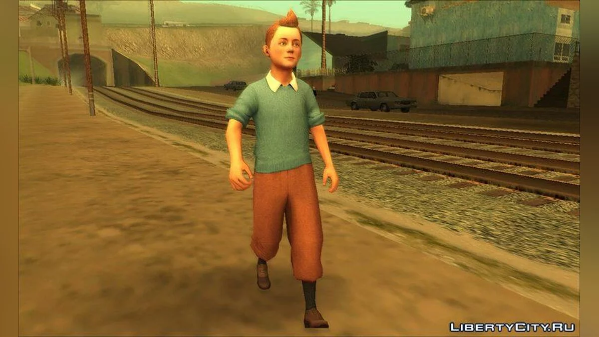 Tintin Skin / GTA San Andreas