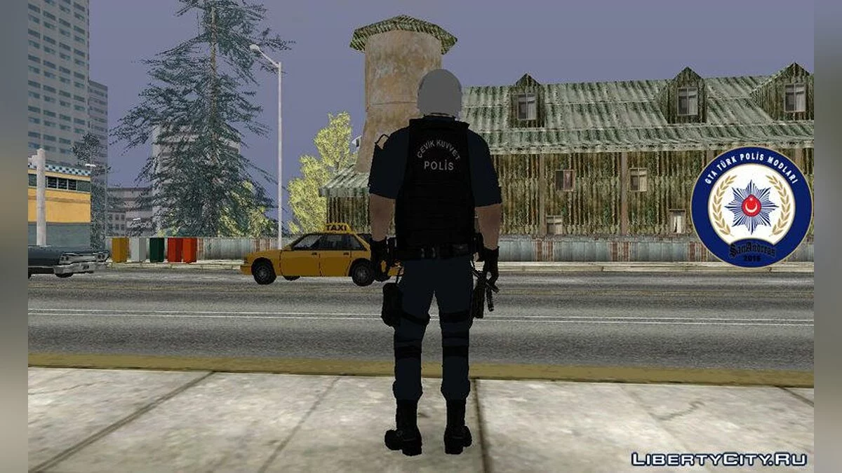 Turkish Riot Police With Gear / GTA San Andreas