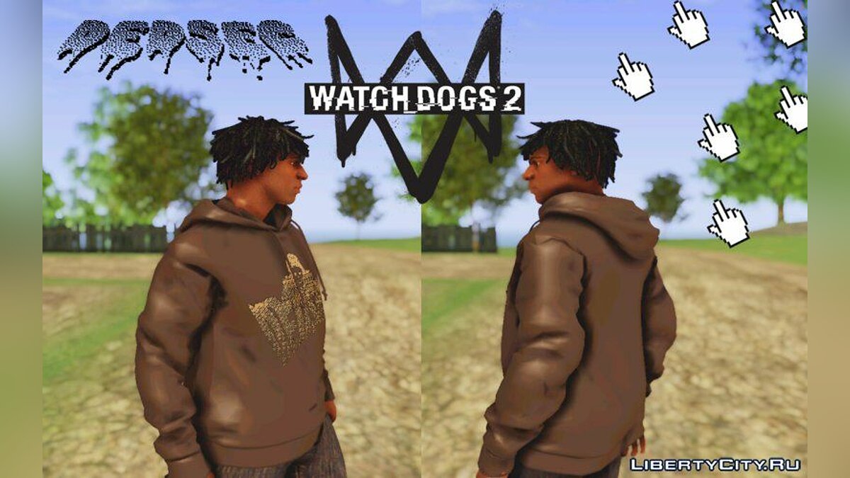 Скачать Watch Dogs 2: Horatio для GTA San Andreas