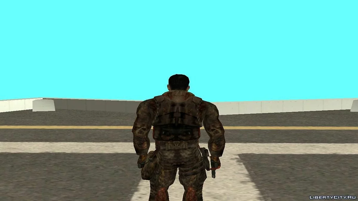 Зомби-Дегтярёв из S.T.A.L.K.E.R / GTA San Andreas