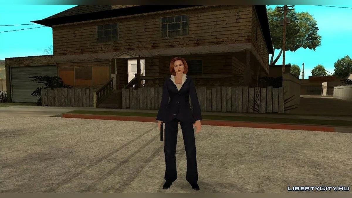Dana Scully (The X-Files) / GTA San Andreas