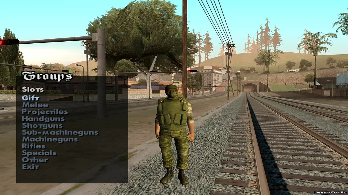Боец ВДВ времен 2-ой Чеченской войны v0.1 / GTA San Andreas