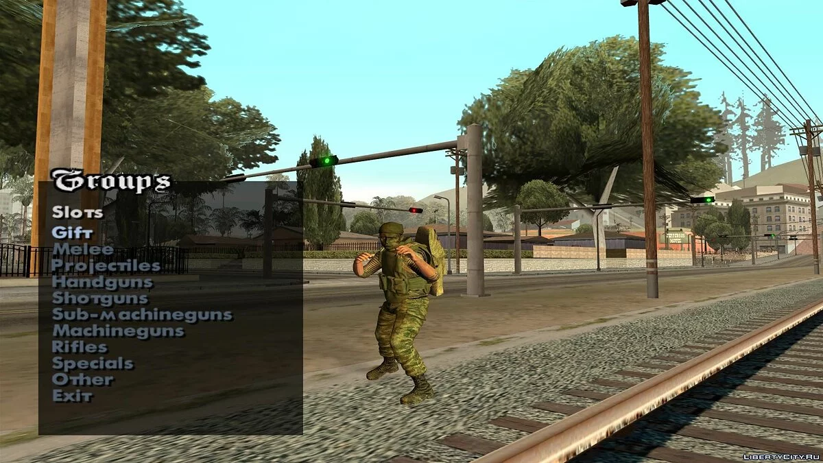 Боец ВДВ времен 2-ой Чеченской войны v0.1 / GTA San Andreas