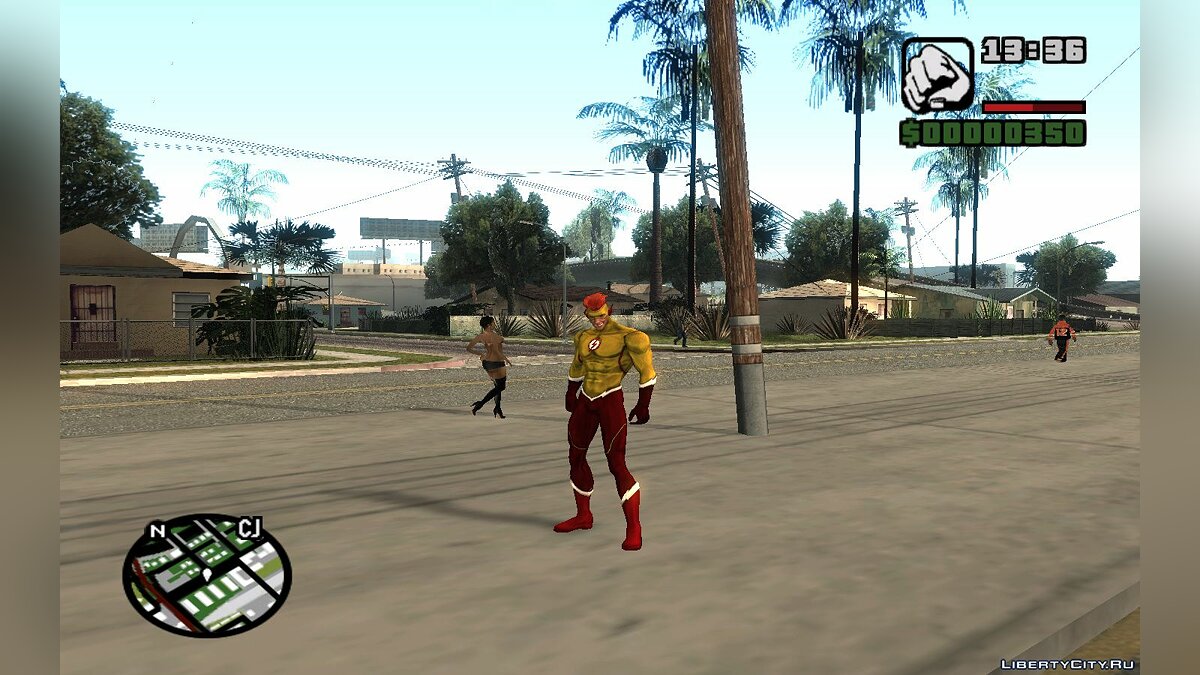 Скачать Injustice Gods Among Us: Wally West для GTA San Andreas