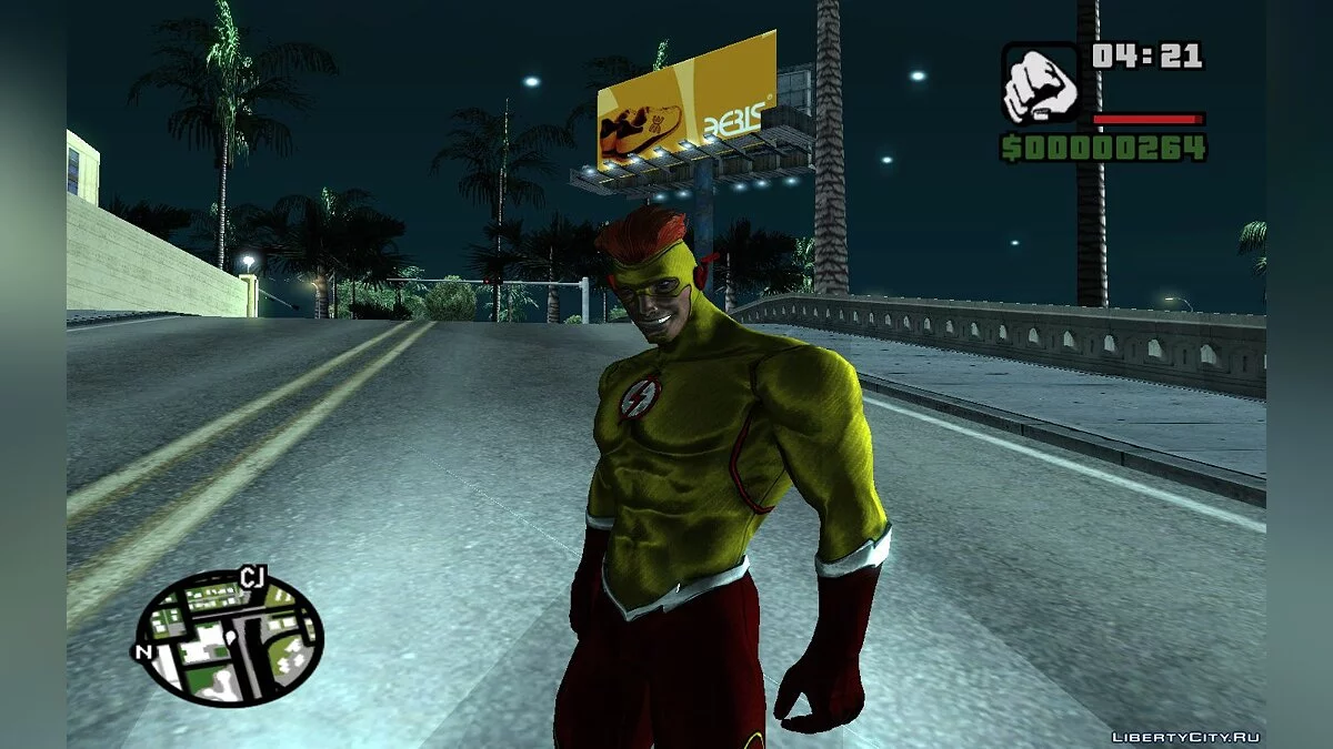 Injustice Gods Among Us: Wally West  / GTA San Andreas
