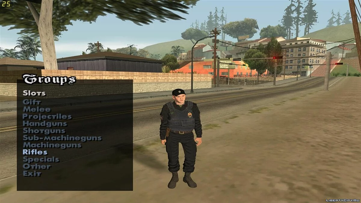 Пак сотрудников Патрульно-Постовой Службы / GTA San Andreas