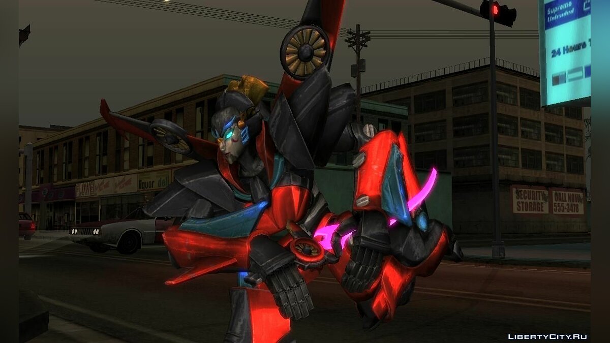 Скачать WindBlade (TRANSFORMERS: Forged to Fight) для GTA San Andreas