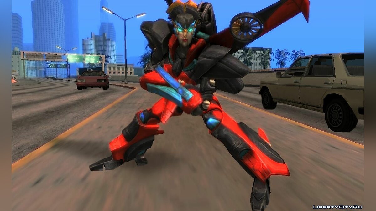 Скачать WindBlade (TRANSFORMERS: Forged to Fight) для GTA San Andreas