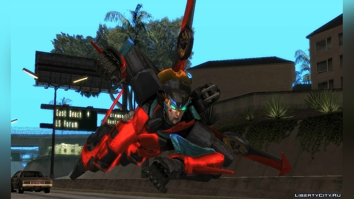 Скачать WindBlade (TRANSFORMERS: Forged to Fight) для GTA San Andreas